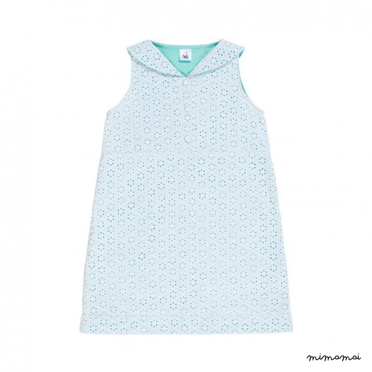 Sailor Collar Dress mint green