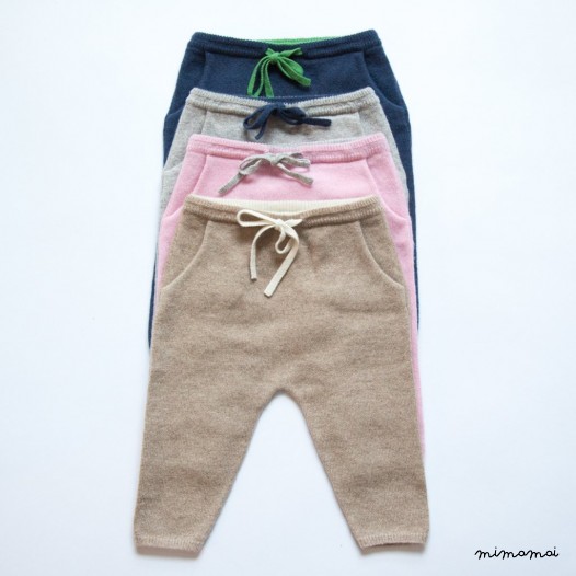 Baby Pants - Light Grey M&eacute;lange