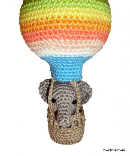 Colorful Nursery Mobile, Animal Mobile