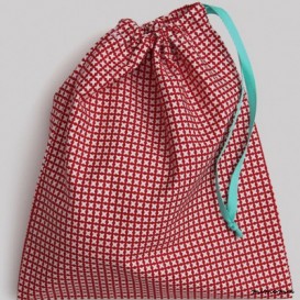 Nappy bag red
