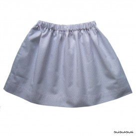 Audrey Summer Skirt - Ditsy Voile - Lilac